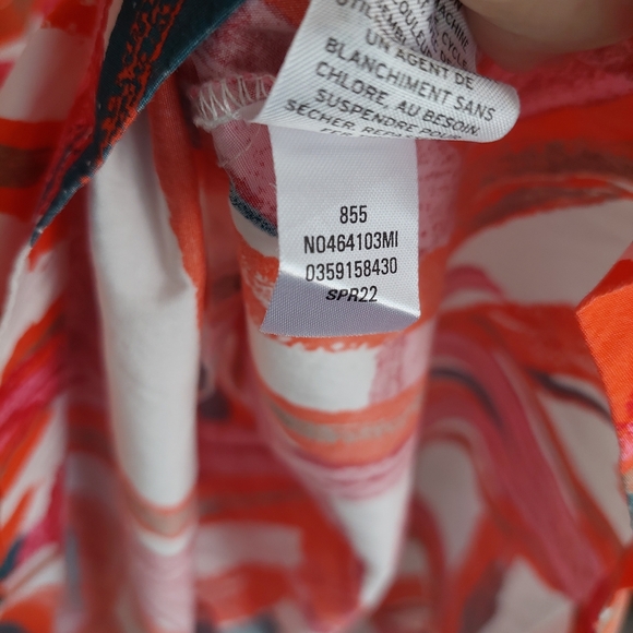 Nordstrom X Christina Martinez Rainbow Print Cotton Swing Dress - Picture 5 of 5